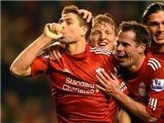 Bóng đá anh, ngoại hạng anh, lịch thi đấu euro 2012, Liverpool  đại thắng Everton: Trận derby của Gerrard
