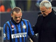 Bóng đá anh, ngoại hạng anh, lịch thi đấu euro 2012, Inter có nguy cơ mất Sneijder vì chấn thương