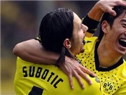 Bóng đá anh, ngoại hạng anh, lịch thi đấu euro 2012, Dortmund lập kỉ lục, Bayern có chiến thắng 6 “sao”