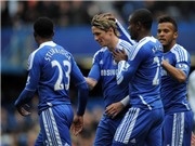 Bóng đá anh, ngoại hạng anh, lịch thi đấu euro 2012, Chelsea 5-2 Leicester: Torres "giải khát", Chelsea thắng lớn