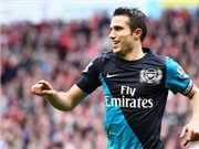Bóng đá anh, ngoại hạng anh, lịch thi đấu euro 2012,  Van Persie bị chê như... Messi