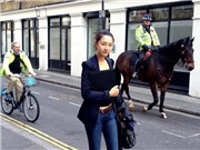 Bóng đá anh, ngoại hạng anh, lịch thi đấu euro 2012, Á quân Top Model Trà My đi casting tại London