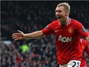 Bóng đá anh, ngoại hạng anh, lịch thi đấu euro 2012, Lão tướng Scholes sẽ tiếp tục "treo" quyết định giải nghệ