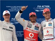 Bóng đá anh, ngoại hạng anh, lịch thi đấu euro 2012, Phân hạng GP Malaysia: Hamilton giành pole