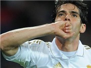 Bóng đá anh, ngoại hạng anh, lịch thi đấu euro 2012, Kaka kéo Real Madrid trở lại mặt đất