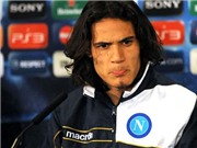 Bóng đá anh, ngoại hạng anh, lịch thi đấu euro 2012, Cavani không rời Napoli vì Champions League