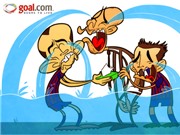 Bóng đá anh, ngoại hạng anh, lịch thi đấu euro 2012, Muốn mặt sân San Siro ẩm, cách tốt nhất Barca nên... cùng khóc