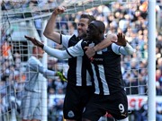 Bóng đá anh, ngoại hạng anh, lịch thi đấu euro 2012, Newcastle 2-0 Liverpool: The Kop thua toàn tập 