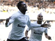 Bóng đá anh, ngoại hạng anh, lịch thi đấu euro 2012, Tottenham 3-1 Swansea: Adebayor giúp Spurs đuổi kịp đội bóng cũ