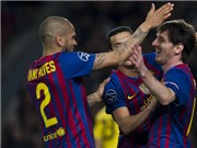 Bóng đá anh, ngoại hạng anh, lịch thi đấu euro 2012, Điểm tựa của Barca trong trận chiến với Milan