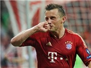 Bóng đá anh, ngoại hạng anh, lịch thi đấu euro 2012, Kẻ đóng thế Olic giúp "Hùm xám" Bayern gầm vang ở Champions League