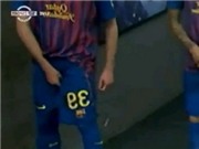Bóng đá anh, ngoại hạng anh, lịch thi đấu euro 2012, Khởi động trước trận đấu: Cầu thủ Barca đang làm gì thế này?