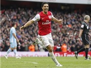 Bóng đá anh, ngoại hạng anh, lịch thi đấu euro 2012, Arsenal 1-0 Man City: "Pháo thủ" nổ vang Emirates 