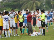 Bóng đá anh, ngoại hạng anh, lịch thi đấu euro 2012, Lượt đi V-League 2012 qua công tác trọng tài: Như đi trên than hồng