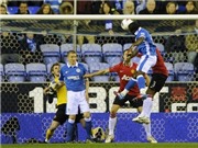 Bóng đá anh, ngoại hạng anh, lịch thi đấu euro 2012, Chấm điểm Wigan 1-0 M.U: Ngày Moses tái sinh cơ hội cho Man City