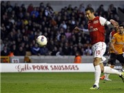 Bóng đá anh, ngoại hạng anh, lịch thi đấu euro 2012, Chấm điểm Wolves 0-3 Arsenal: "Thánh" Percy tất nhiên phải sáng !