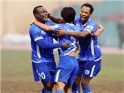 Bóng đá anh, ngoại hạng anh, lịch thi đấu euro 2012,  K.Kiên Giang 1-1 HN.T&T: Không thắng nhưng HN.T&T vẫn chiếm ngôi đầu