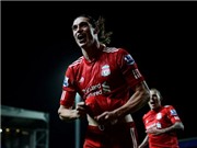 Bóng đá anh, ngoại hạng anh, lịch thi đấu euro 2012,  Everton 1-2 Liverpool:  Carroll giúp Liverpool ngược dòng kịch tính