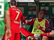 Bóng đá anh, ngoại hạng anh, lịch thi đấu euro 2012, Ribery chủ động làm hòa với Robben