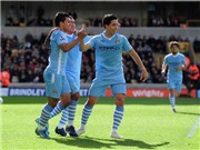 Bóng đá anh, ngoại hạng anh, lịch thi đấu euro 2012, Man City phả hơi thở gấp gáp vào gáy M.U