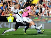 Bóng đá anh, ngoại hạng anh, lịch thi đấu euro 2012, Cesena 0-1 Juventus: Chỉ một là đủ
