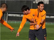 Bóng đá anh, ngoại hạng anh, lịch thi đấu euro 2012, Barca trở lại tập luyện sau thất bại trước Chelsea