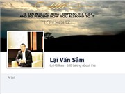 Bóng đá anh, ngoại hạng anh, lịch thi đấu euro 2012, Nhà báo Lại Văn Sâm bị giả danh trên Facebook