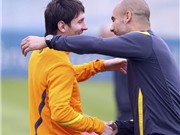 Bóng đá anh, ngoại hạng anh, lịch thi đấu euro 2012, Vì sao Messi không tham dự cuộc họp báo của Pep?