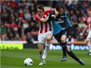 Bóng đá anh, ngoại hạng anh, lịch thi đấu euro 2012, Stoke 1-1 Arsenal: Nguy rồi đây, "Pháo thủ"!