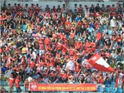 Bóng đá anh, ngoại hạng anh, lịch thi đấu euro 2012, Cách ăn mừng "kỳ quái" của CĐV Hải Phòng tại Lạch Tray
