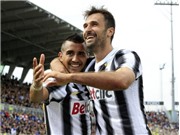 Bóng đá anh, ngoại hạng anh, lịch thi đấu euro 2012, Đội hình tiêu biểu vòng 35 Serie A: Juve, Milan “song kiếm hợp bích”