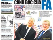 Bóng đá anh, ngoại hạng anh, lịch thi đấu euro 2012, Đọc gì trên TT&VH ngày 03/5/2012?