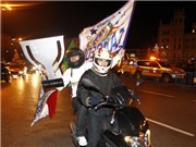 Bóng đá anh, ngoại hạng anh, lịch thi đấu euro 2012, CĐV Real Madrid "quậy" tưng bừng trong ngày đội nhà đăng quang