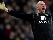 Bóng đá anh, ngoại hạng anh, lịch thi đấu euro 2012, Chấm điểm Arsenal 3-3 Norwich: Một mình John Ruddy chấp hết...