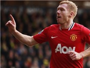 Bóng đá anh, ngoại hạng anh, lịch thi đấu euro 2012, Scholes cam kết tương lai với M.U