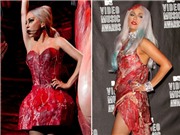Bóng đá anh, ngoại hạng anh, lịch thi đấu euro 2012, Xem chiếc váy thịt sống mới của Lady Gaga 