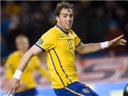 Bóng đá anh, ngoại hạng anh, lịch thi đấu euro 2012, Thụy Điển công bố danh sách dự Euro: Elmander trở lại 