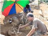 Phát hiện vật dùng để hiến tế ở đàn tế Nam Giao nhà Hồ