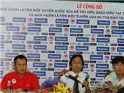 Bóng đá anh, ngoại hạng anh, lịch thi đấu euro 2012, Ra mắt HLV ĐTVN: Phải thay đổi nhận thức về ĐTQG