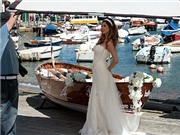 Bóng đá anh, ngoại hạng anh, lịch thi đấu euro 2012, Bồ Boateng rạng rỡ làm cô dâu