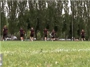 Bóng đá anh, ngoại hạng anh, lịch thi đấu euro 2012, ĐT Ba Lan tập huấn: Thủ môn Arsenal Szczesny ghi bàn như siêu tiền đạo