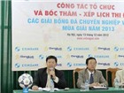 Lịch thi đấu V-League 2013